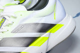 KJ7036 ADIZERO ADIOS 4 M LOW-TOP RUNNING SHOES WHITE/GREY/GREEN