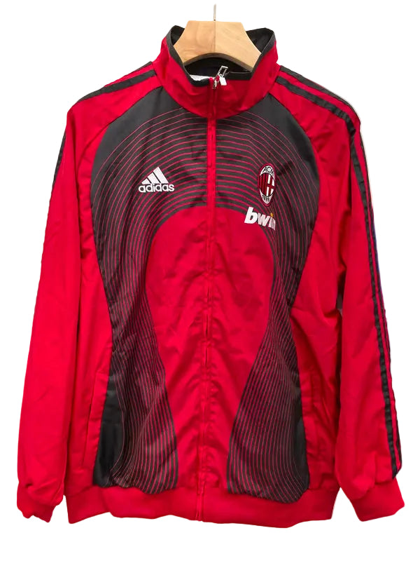 AC Milan Retro Red & Black Track Jacket