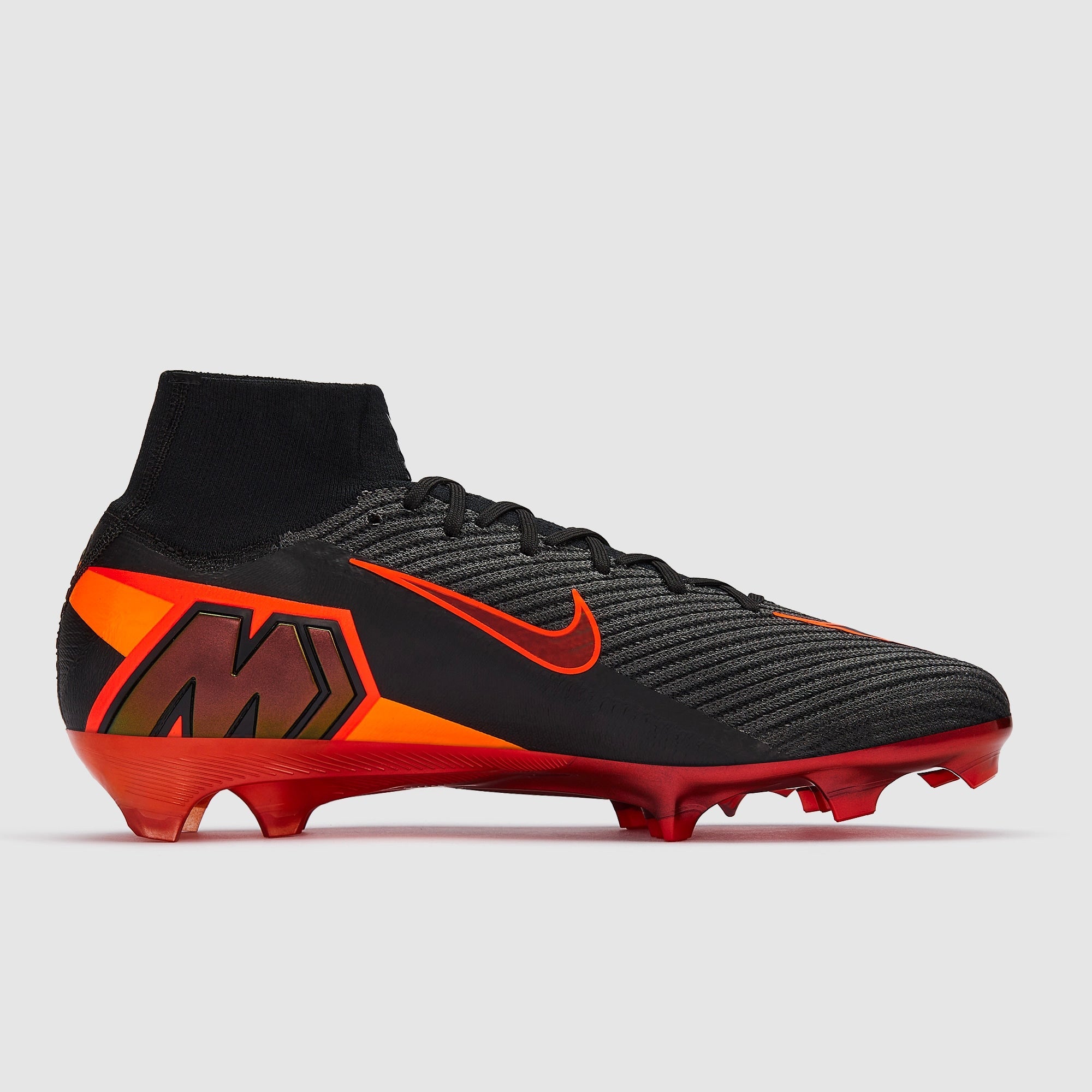 Nike Air Zoom Mercurial Superfly X Elite FG - Black/Hyper Crimson