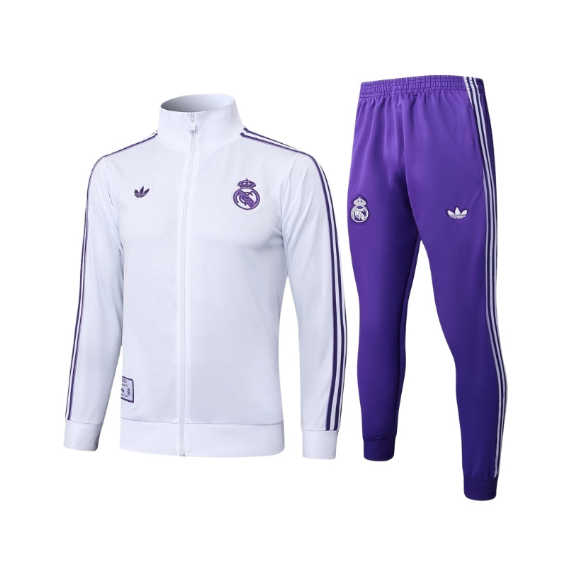 Real Madrid 25/26 Tracksuit - Full Zip