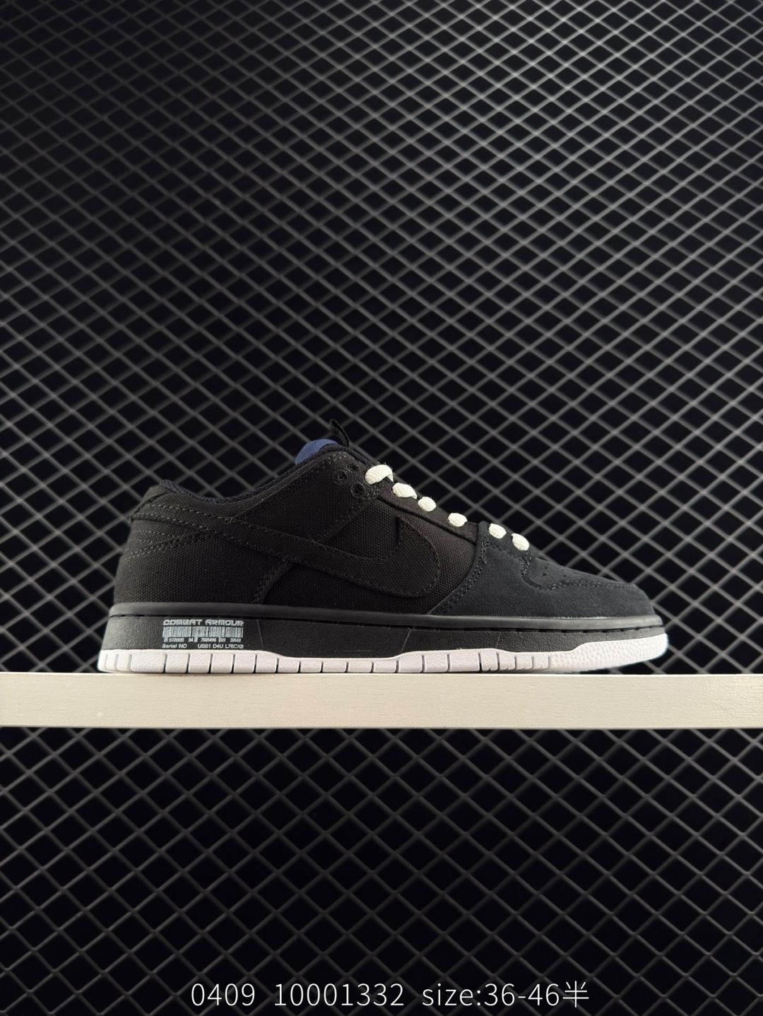 Nike Dunk SB "night rail" trendy, versatile, anti slip,board shoes for men and women