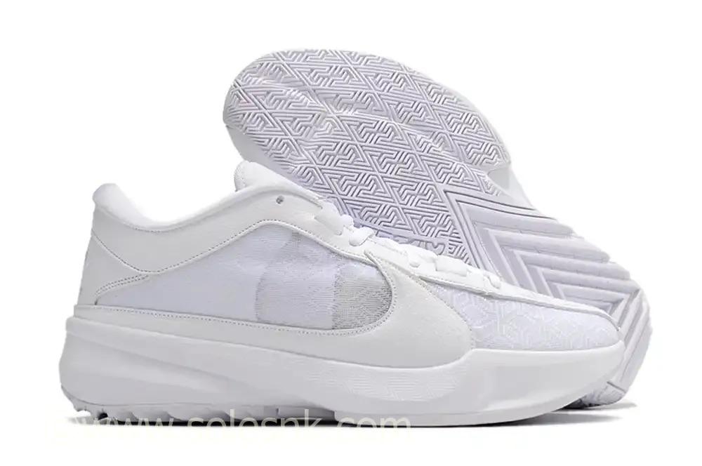 Nike Zoom Freak 5 white shoes