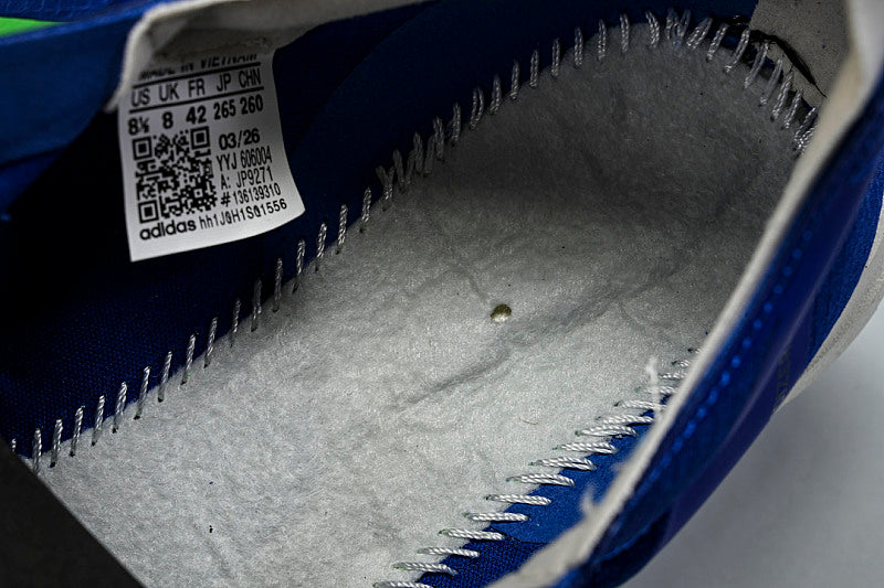 JP9271 ADIZERO ADIOS 4 M LOW-TOP RUNNING SHOES BLUE/GREEN