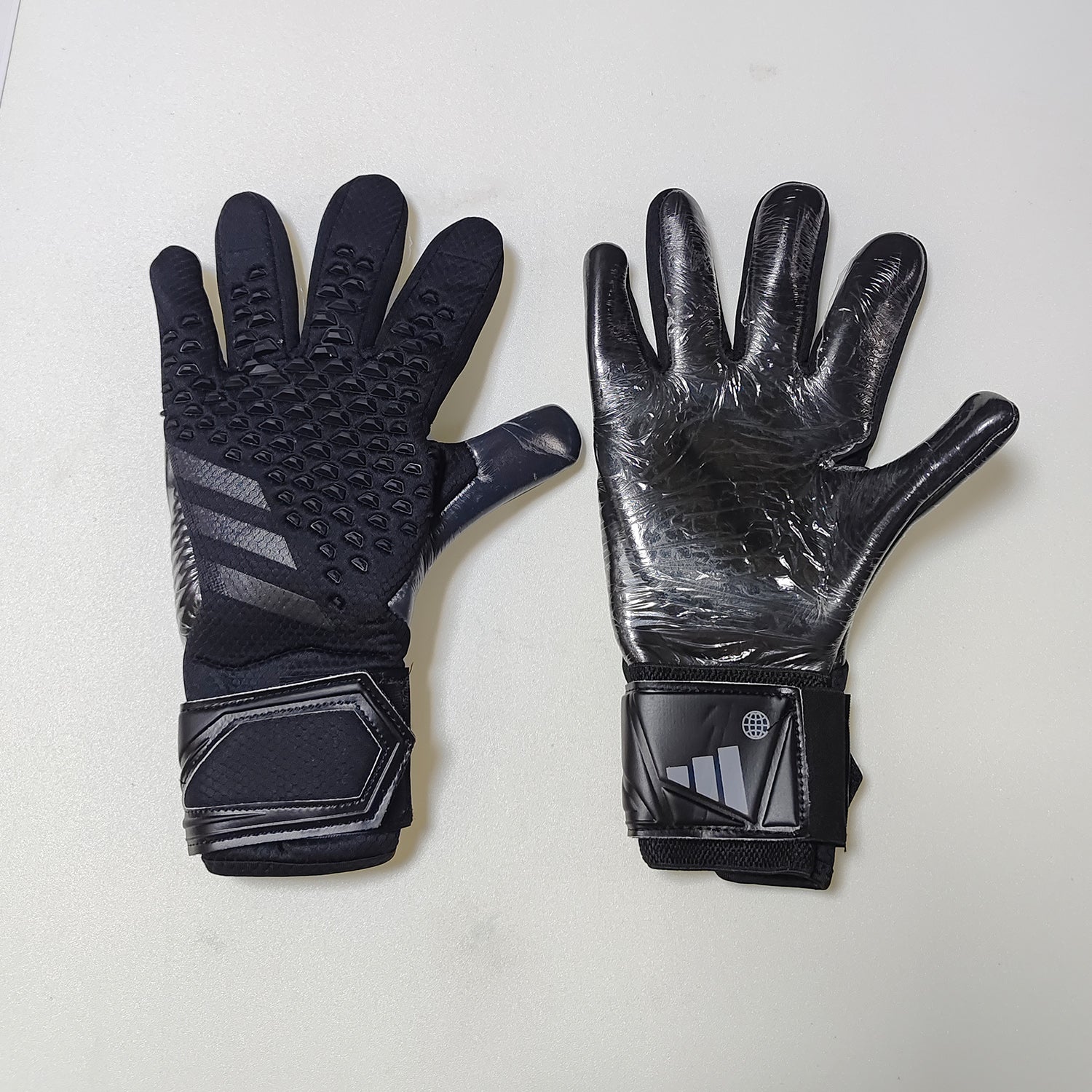 Adidas A28 Wristband Goalkeeper Gloves Black