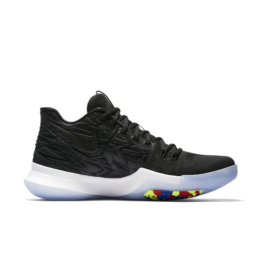 nike kyrie 3 ep black multicolor shoes