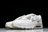 FZ7186 100 AIR MAX 90 WHITE/GREY/BLUE