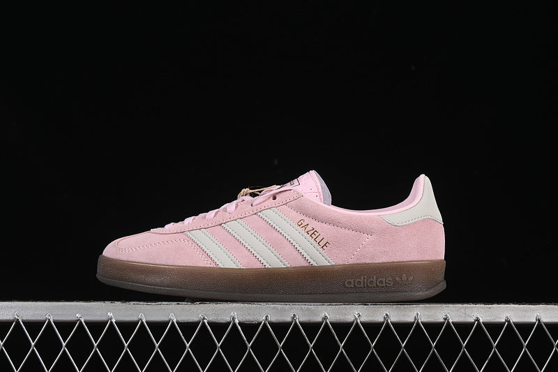【280】[JI2716]-[ORIGINALS GAZELLE INDOOR CLEAR PINK/OFF WHITE/GUM]-[WOMAN:35.5-40]
