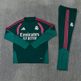 26-27 Season Real Madrid Dark-Green Color Football Sweater Set
