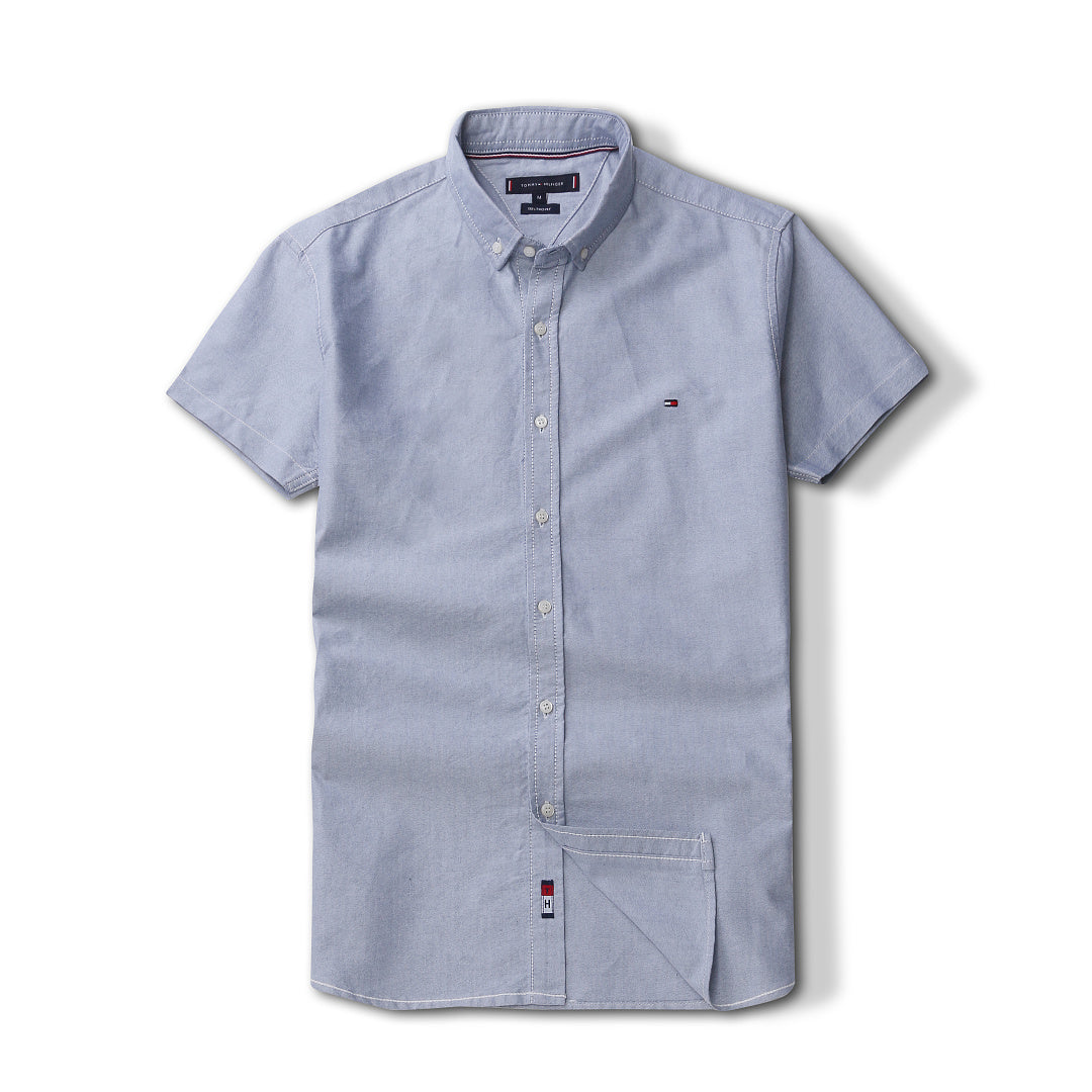 HA614#TommyShort Sleeve (Two-Ply Fine Oxford)