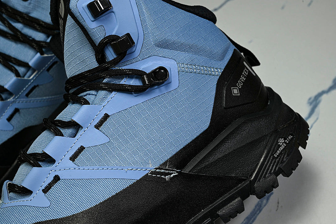 THE NORTH FACE SUMMIT OFFTRAIL GORETEX MEN'S HIKING SHOES LIGHT BLUE/BLUE