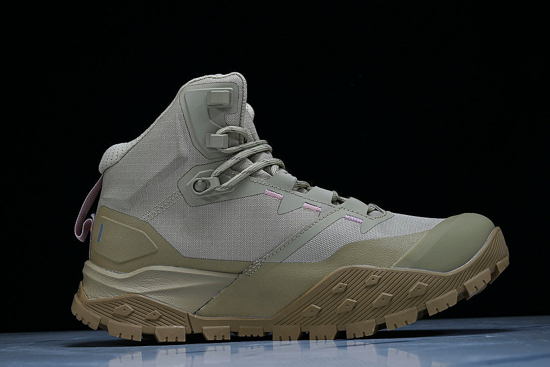 THE NORTH FACE SUMMIT OFFTRAIL GORETEX MEN'S HIKING SHOES LIGHT GRAY/GREEN