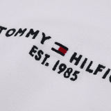 TommyEmbroideryLapel Long Sleeve Polo Shirt