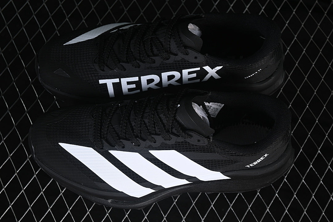 TERREX AGRAVIC SOLE-BOOSTING RUNNING SHOES BLACK/WHITE/BLACK