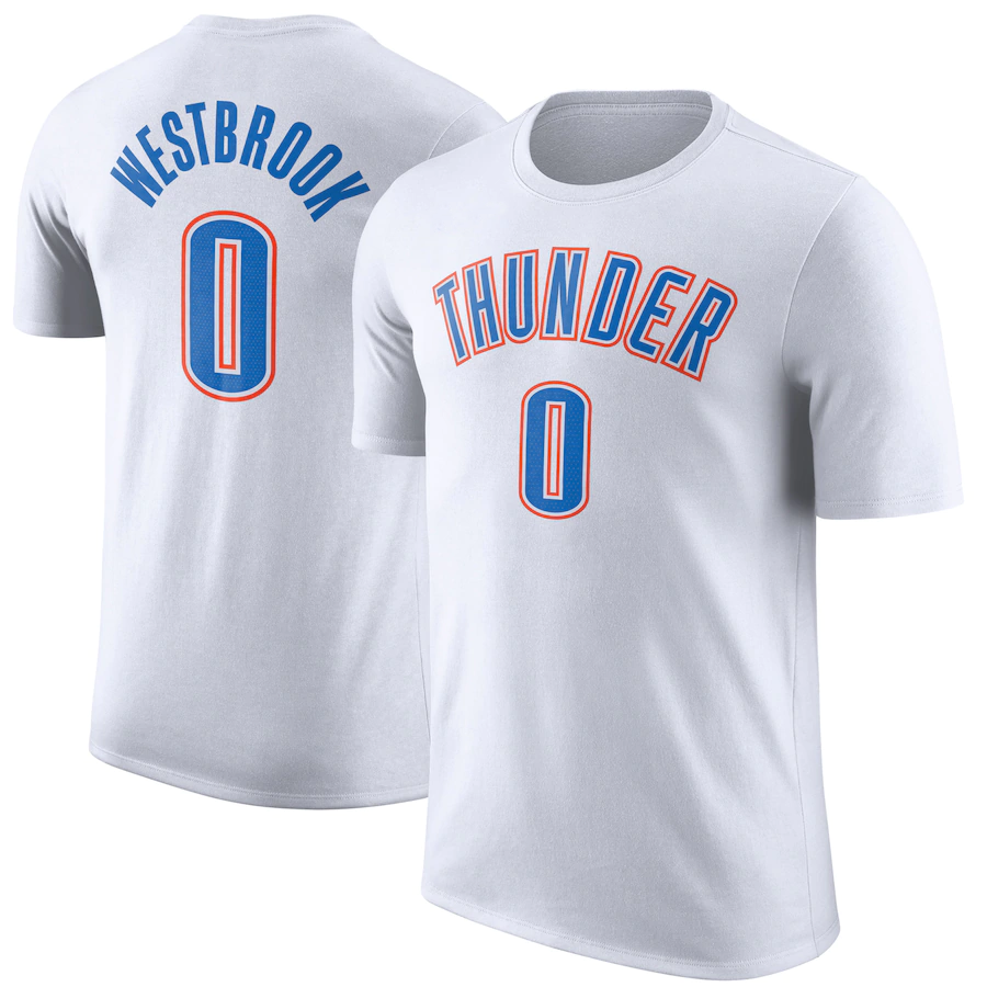 Nike Nba Oklahoma City Thunder Russell Westbrook Tee