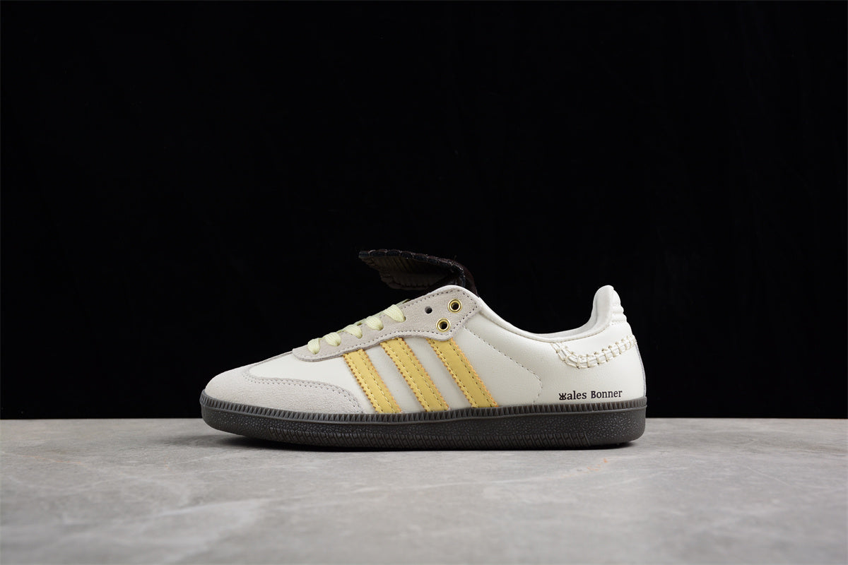 adidas x Wales Bonner Samba "Cream/ Yellow" sneakers