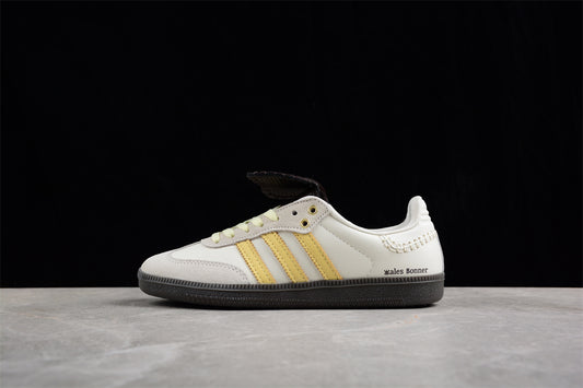 adidas x Wales Bonner Samba "Cream/ Yellow" sneakers