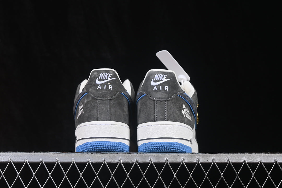 【330】[WY0655-111]-[AIR FORCE 1 07 LOW CASUAL SNEAKERS DARK GRAY/WHITE]-[WOMAN:36-39]-[MAN:40-45]