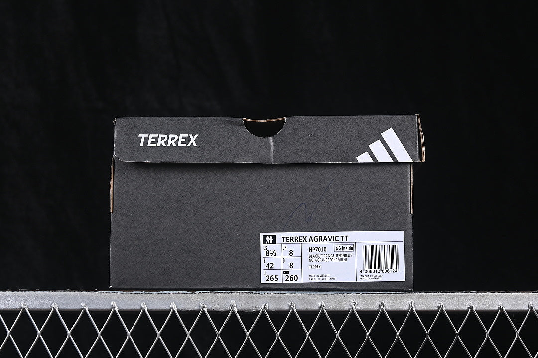 TERREX AGRAVIC TT BREATHABLE RUNNING SHOES BLACK/BLUE/WHITE