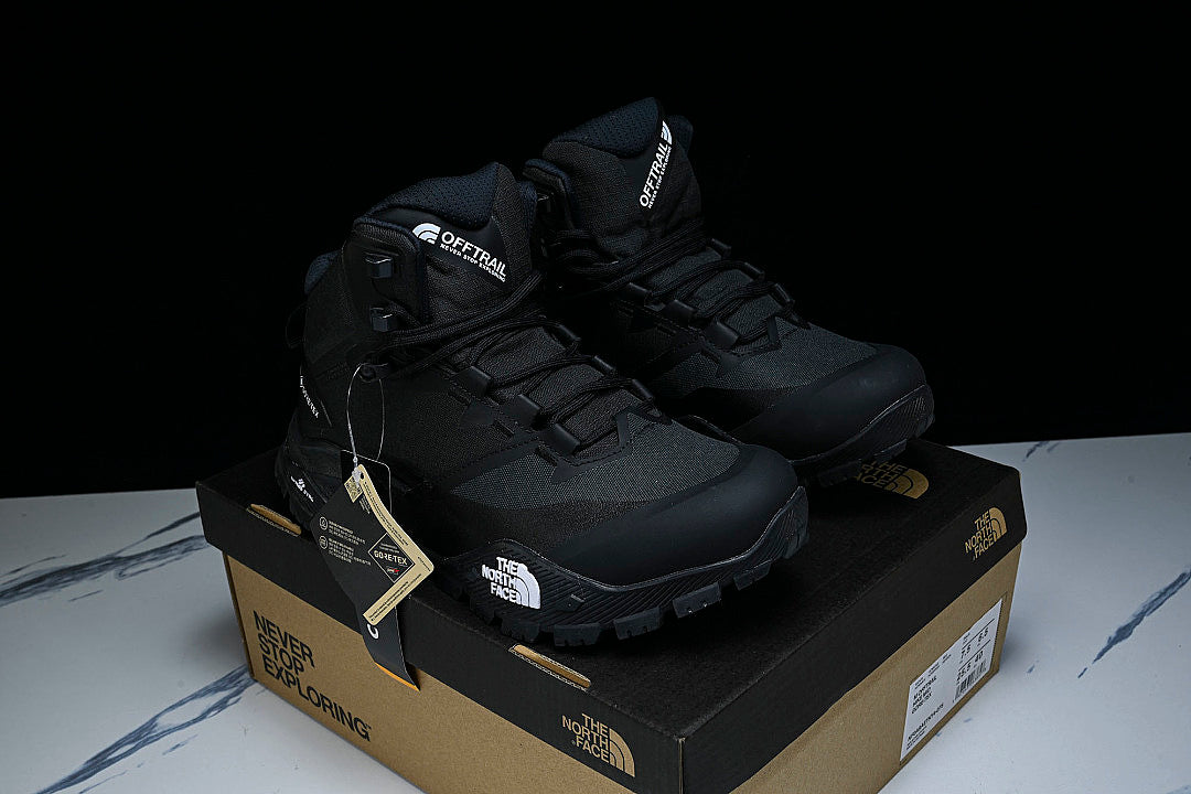 THE NORTH FACE SUMMIT OFFTRAIL GORETEX MEN'S HIKING SHOES BLACK/INKINESS
