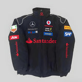 Mercedes All Black Bomber Jacket