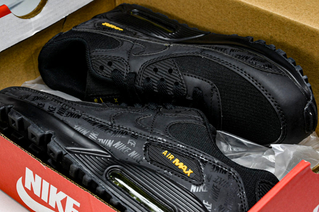 【240】BQ4685 001 AIR MAX 90 BLACK/YELLOW