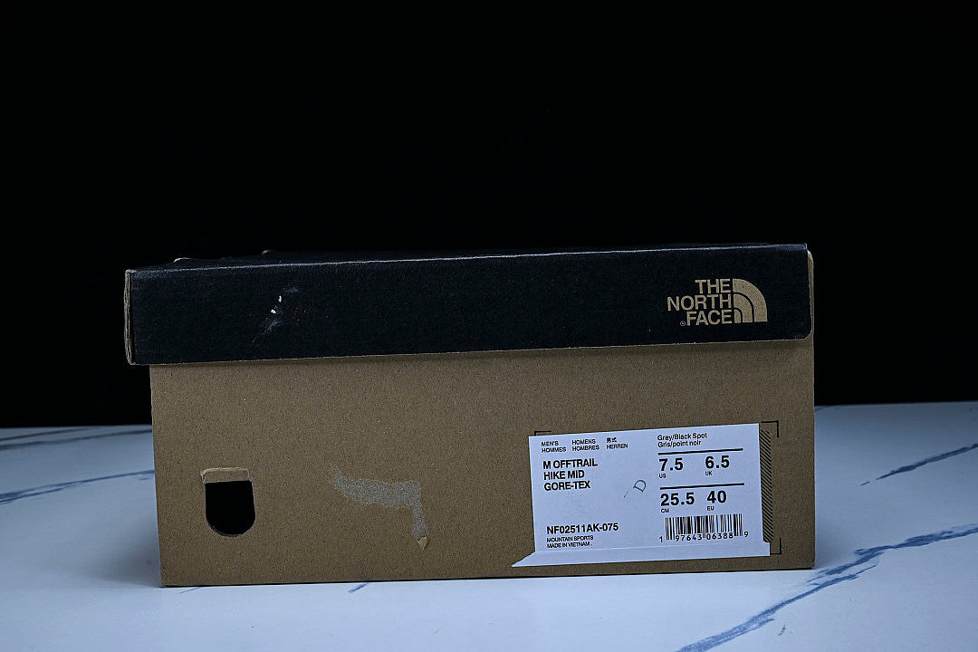 THE NORTH FACE SUMMIT OFFTRAIL GORETEX MEN'S HIKING SHOES LIGHT GRAY/GREY