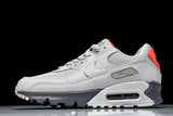 DC4466-001 AIR MAX 90 TRENDY COUPLE LOW TOP AIR CUSHIONED CASUAL LIGHT GRAY/DARK GRAY/ORANGE