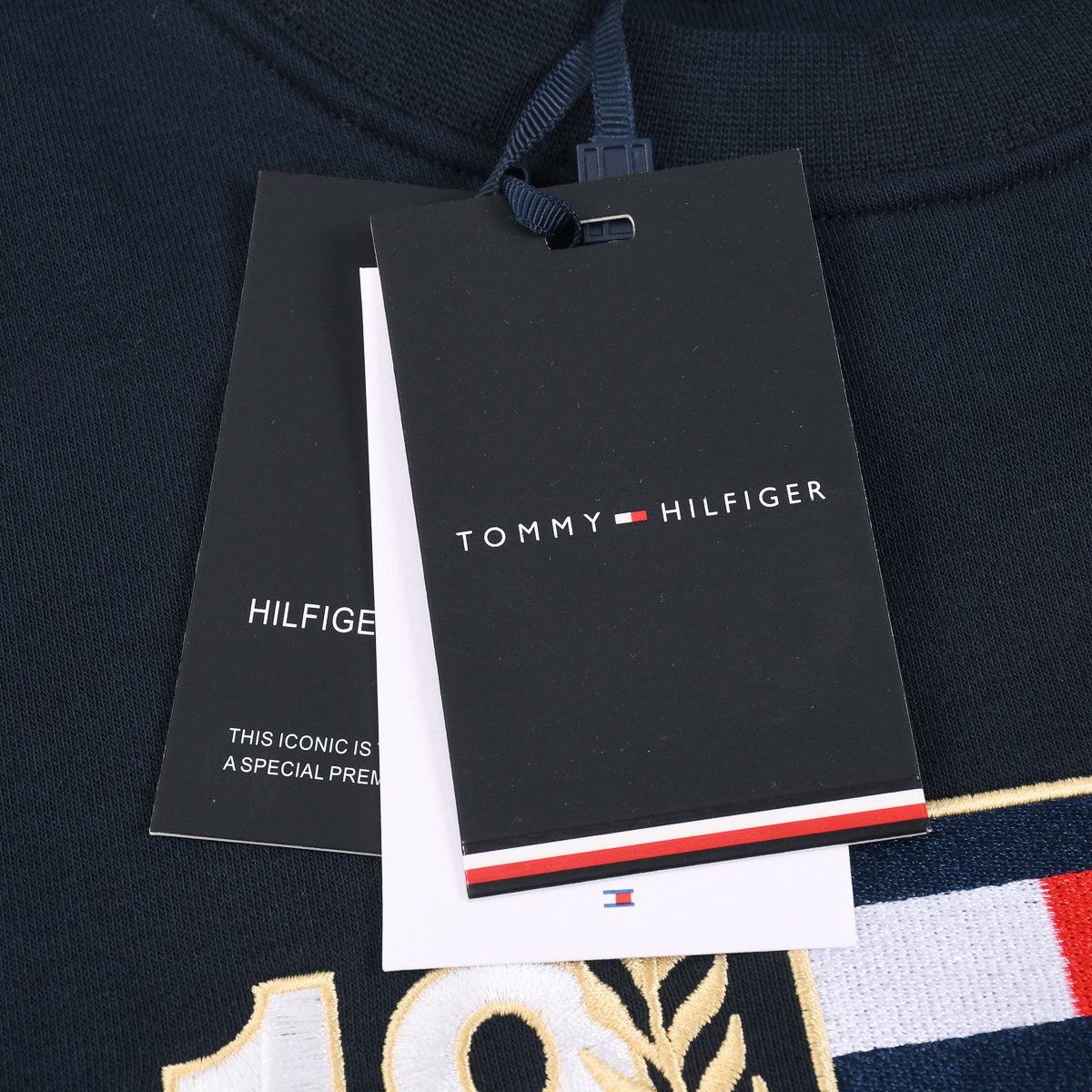 TommyEmbroideryCrew Neck Sweatshirt