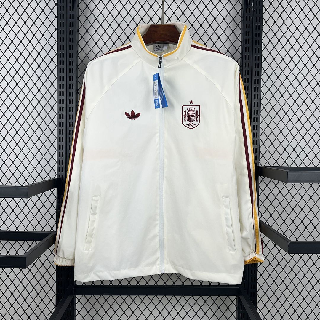 Spain Cream Windbreaker