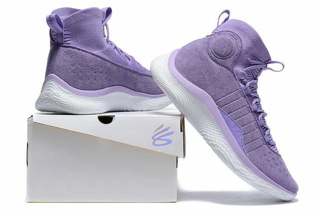 under armour curry 4 flotro purple shoes
