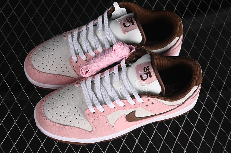 【280】[HV1799-161]-[DUNK LOW SB 85 WHITE/PINK/BROWN]-[WOMAN:35.5-39]-[MAN:40-47.5]