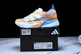 KH6360 ADIZERO ADIOS 4 M LOW-TOP RUNNING SHOES ORANGE/SILVER/BLUE/WHITE