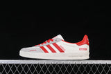 ORIGINALS GAZELLE INDOOR CASUAL SHOES RED/WHITE/GREY
