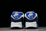 IX4089-121 AIR MAX 90 VINTAGE AIR CUSHION RUNNING SHOES WHITE/BLACK/BLUE