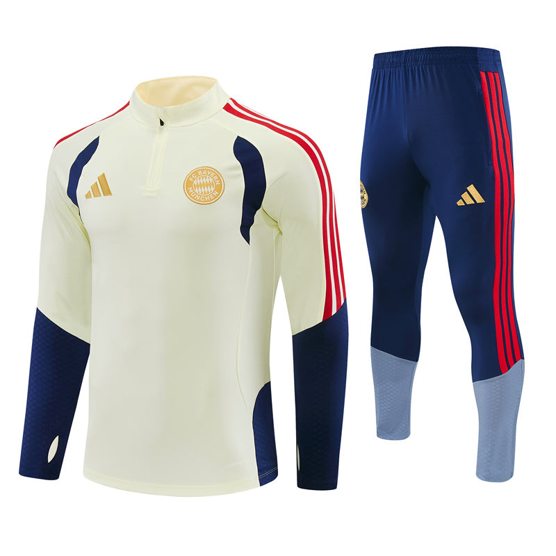 26-27 Season Bayern Munich Yellow Color Football Sweater Set