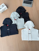 Boss Hugo Printed Cotton Hooded Jacket M3009