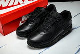 CZ5594-001 AIR MAX 90 LTR CLASSIC SPORTS SHOES FOR MALE AND FEMALE COUPLES BLACK/INKINESS