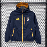 Real Madrid 2026/27 Dark Blue windbreaker