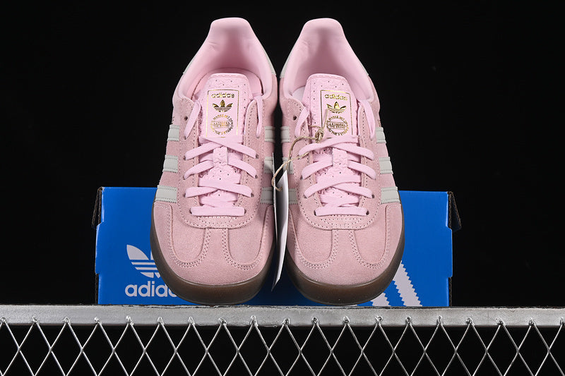 【280】[JI2716]-[ORIGINALS GAZELLE INDOOR CLEAR PINK/OFF WHITE/GUM]-[WOMAN:35.5-40]