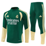 26-27 Season Real Madrid Green Color Football Sweater Set
