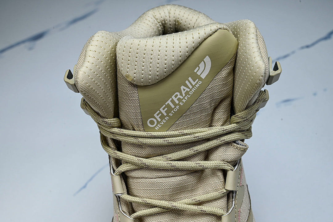 THE NORTH FACE SUMMIT OFFTRAIL GORETEX MEN'S HIKING SHOES LIGHT GRAY/GREEN