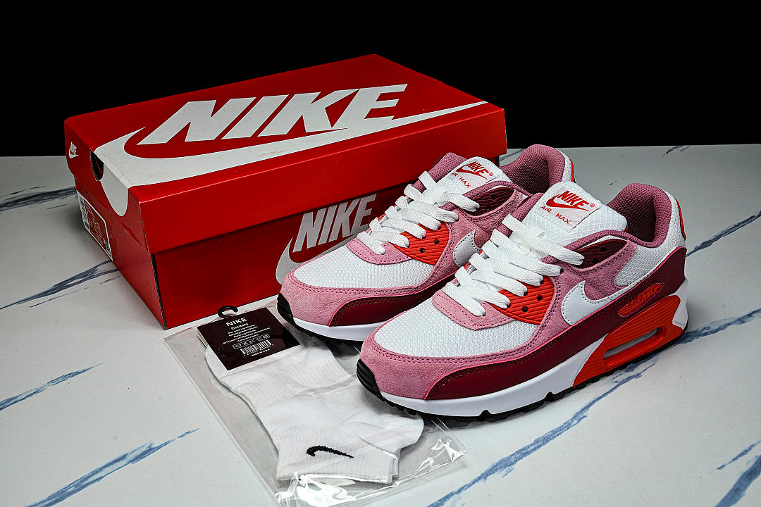 DM0029-600 AIR MAX 90 PEONY/LIGHT CRIMSON/TEAM CRIMSON/WHITE