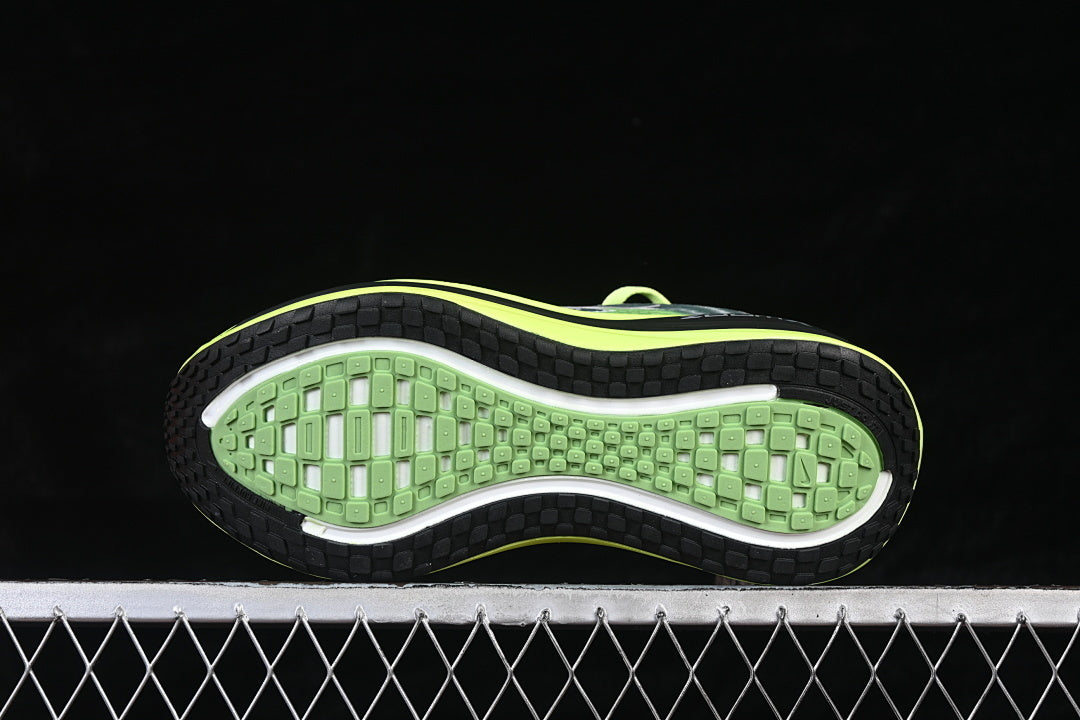 NIKE VOMERO PLUS ZOOM X BLACK/VOLT/WHITE/METALLIC SILVER