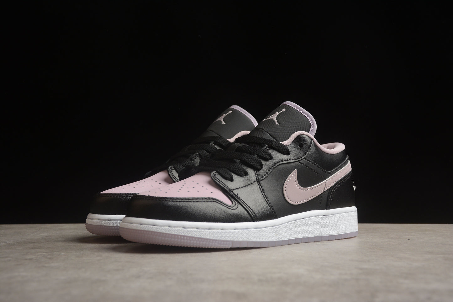 Air Jordan Low 1 Noir Rose
