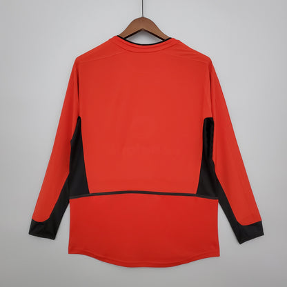 Retro M-U long sleeve 02/04 home S-XXL
