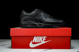 CZ5594-001 AIR MAX 90 LTR CLASSIC SPORTS SHOES FOR MALE AND FEMALE COUPLES BLACK/INKINESS