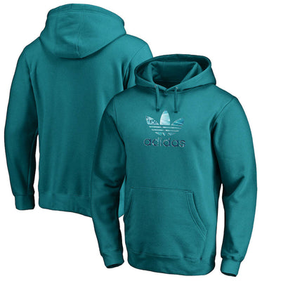 Adidas mint green hoodie
