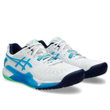 ASICS Gel-Resolution 9 'White Digital Aqua'