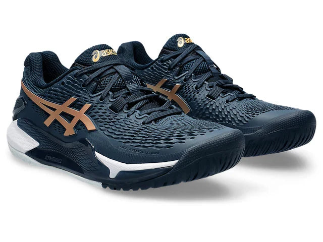 ASICS Gel-Resolution 9 'French Blue Pure Gold