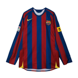 FC Barcelona 05/06 Home Reissue Long Sleeve